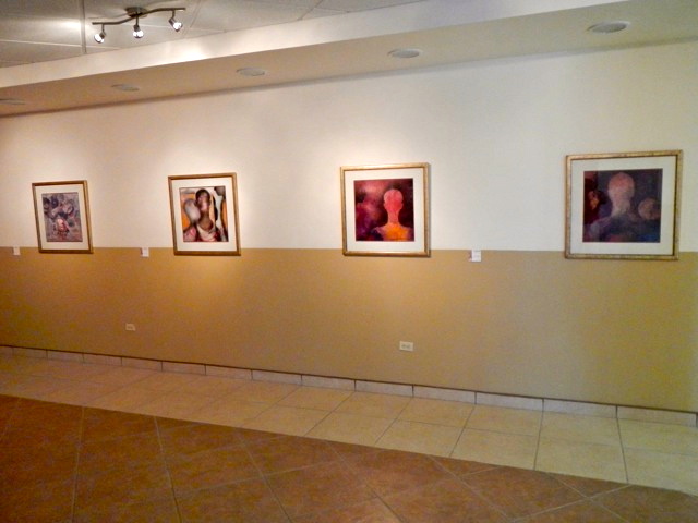 Exposición de pintura en el Centro Cultural San Felipe, México