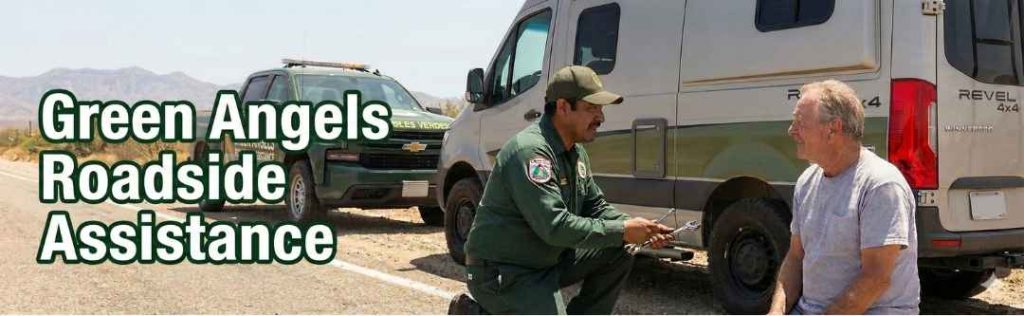 Asistencia en carretera de Ángeles Verdes Mexicanos