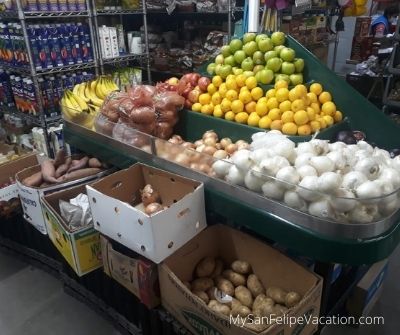 González Supermercado San Felipe Baja California - verduras frescas