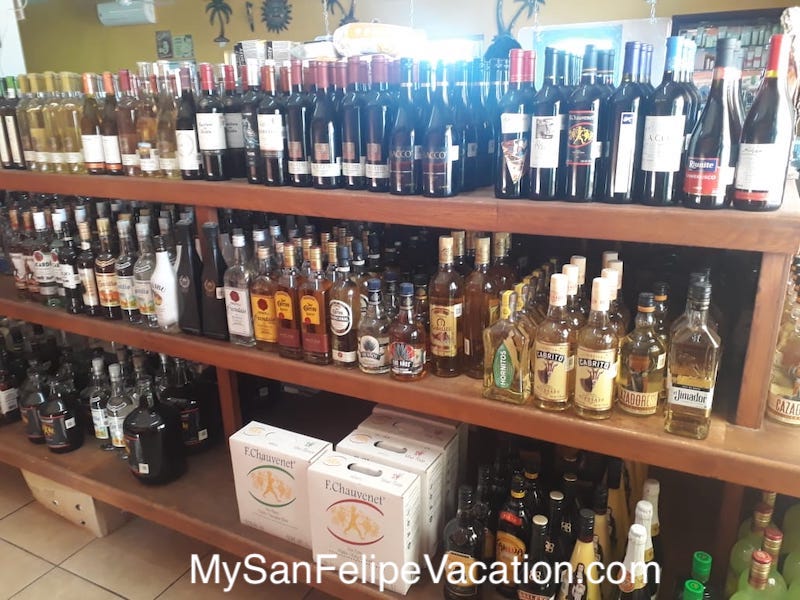 Rancho Market y Deli San Felipe Bebidas alcohólicas
