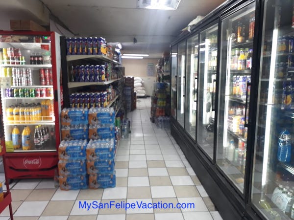 La Vaquita Mercado San Felipe - bebidas