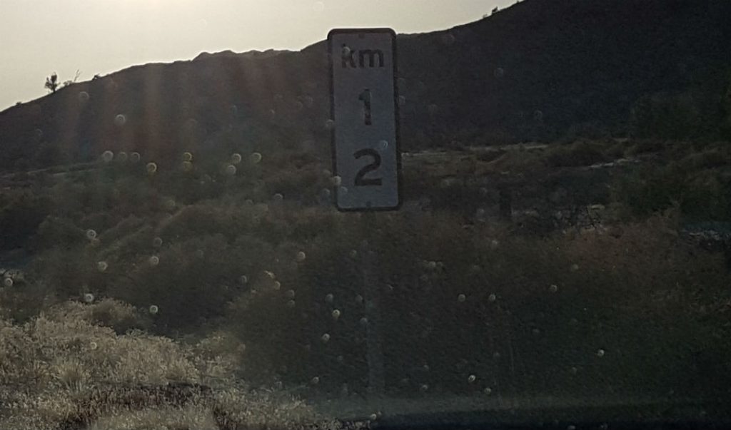 KM 12 Marcador San Felipe-Puertecitos Carretera 1 KM 12 Marcador San Felipe-Puertecitos Carretera 1