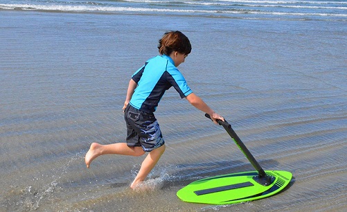 Skimboarding de vacaciones en San Felipe