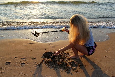 Vacaciones en San Felipe - Detección de metales en la playa