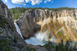 lower-falls-rainbow_3 Big Sky Adventures and Tours