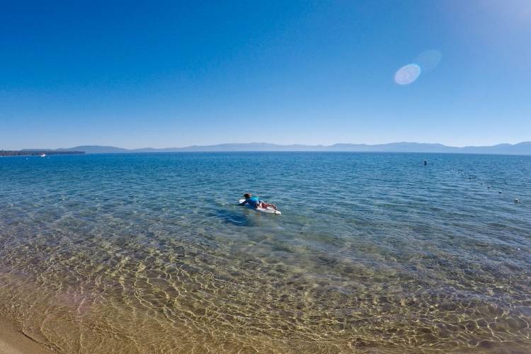 regan beach lake tahoe