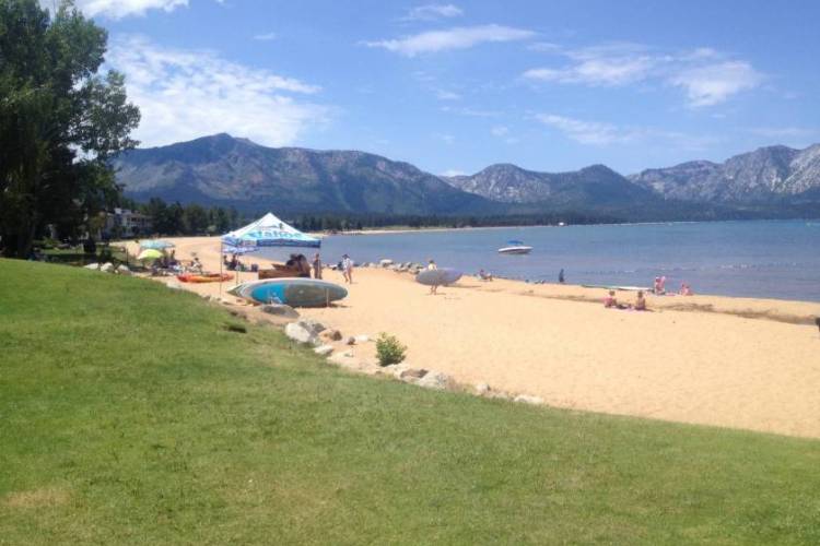 tahoe keys beach south lake tahoe