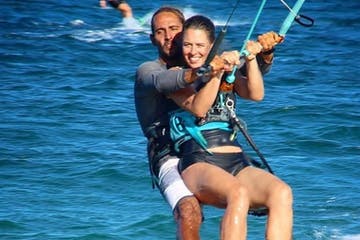 Kitesurfing