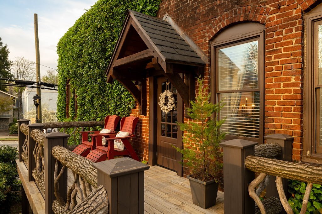 brick exterior
