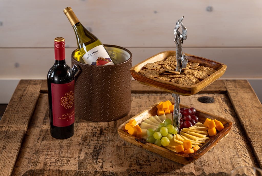 wine and cheese