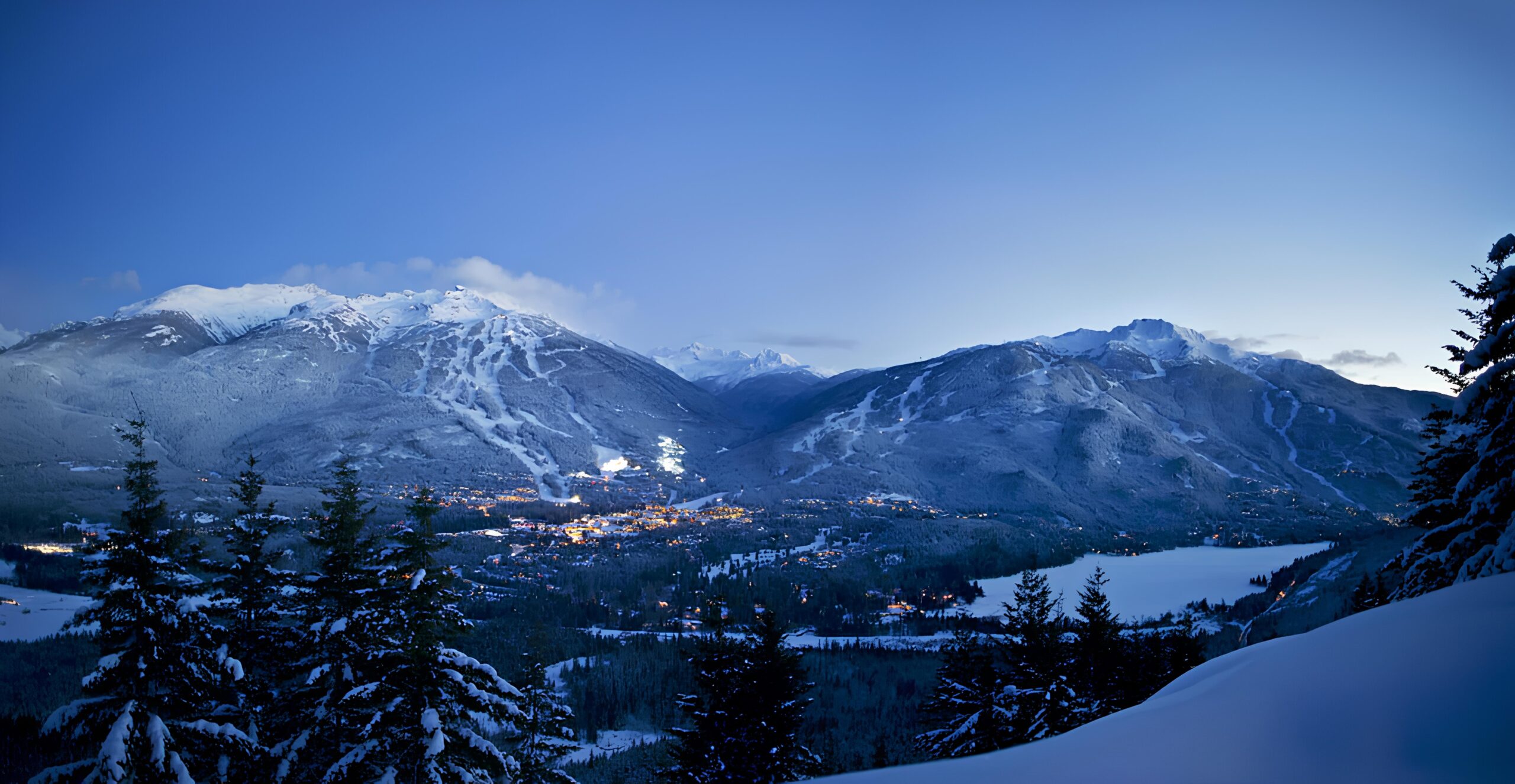 Whistler luxury property panoramic view