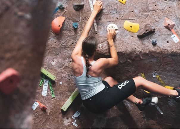 The Core Climbing and Fitness Centre indoor climbing wall