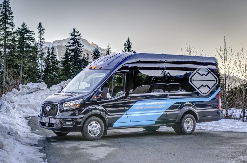 Whistler Wired Shuttle Vehicles Limovan exterior