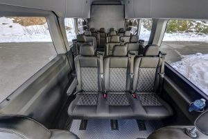 Limovan interior detail
